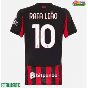 AC Milan Rafael Leao #10 Hemmatröja Kvinnor 2025-26 Kortärmad